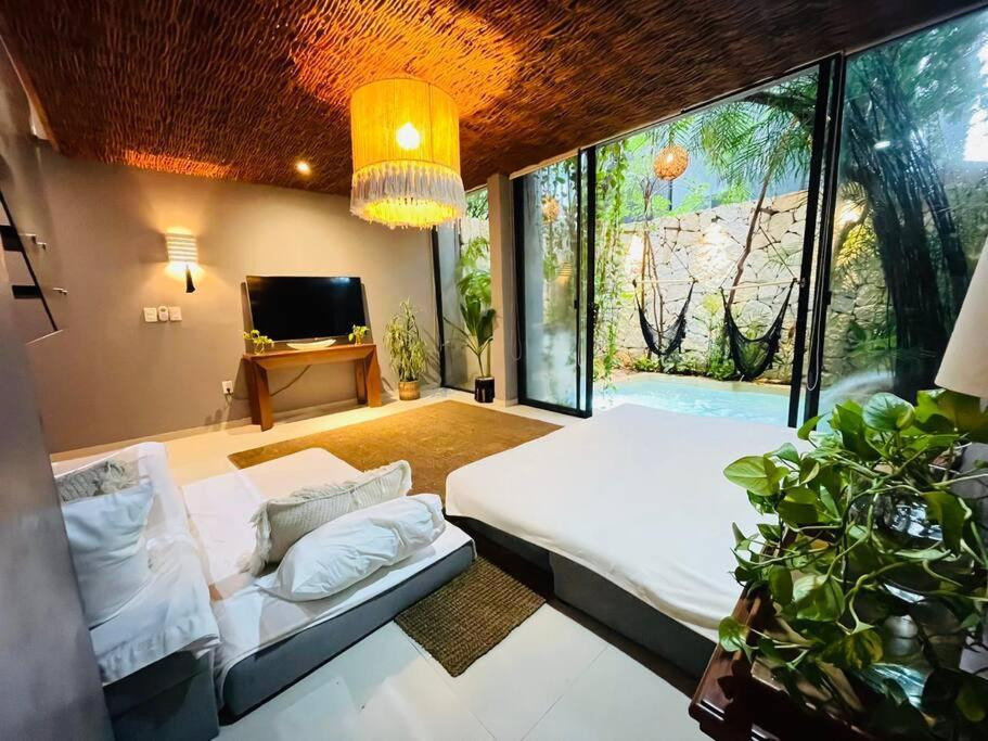 Luz De Luna Tulum Villa Exterior foto